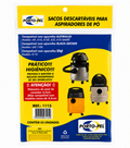 Saco Aspirador De Pó Electrolux 3 Unidades Diâmetro 6,5 Cm Porto-Pel