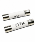 Kit 2 Fusível Cerâmico P/ Microondas 20a 6x30 250v