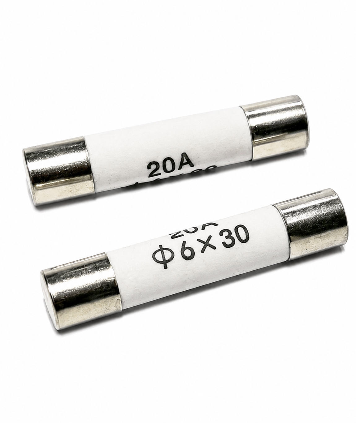 Kit 2 Fusível Cerâmico P/ Microondas 20a 6x30 250v