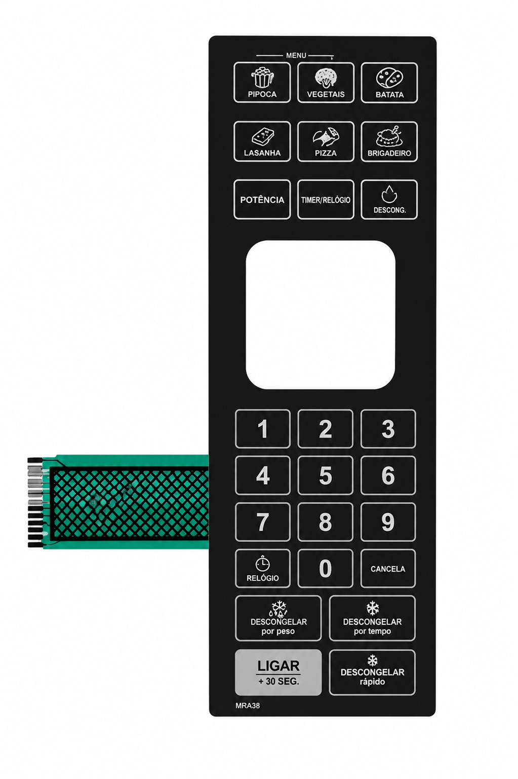 Membrana Para Microondas Pme25 Pme 25 Espelhada