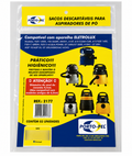 Saco Aspirador De Pó Electrolux 3 Unidades Diâmetro 4,5 Cm Porto-Pel