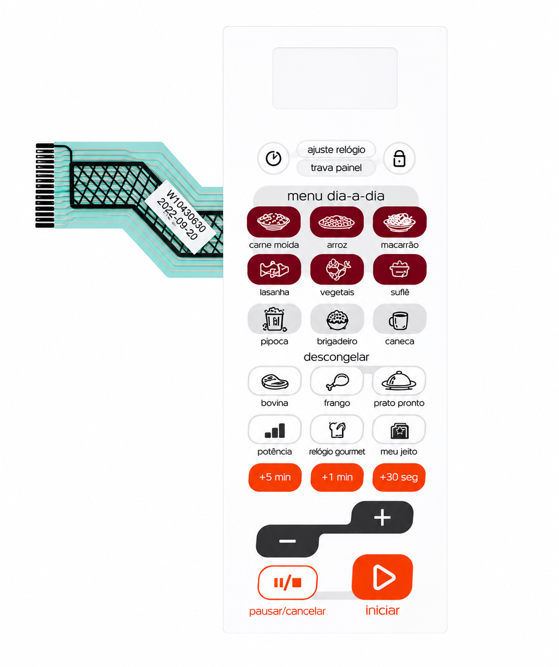 Membrana Microondas Brastemp Bms45 Active
