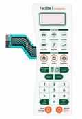Membrana Teclado Microondas Consul Cms25ab Facilite Compacto